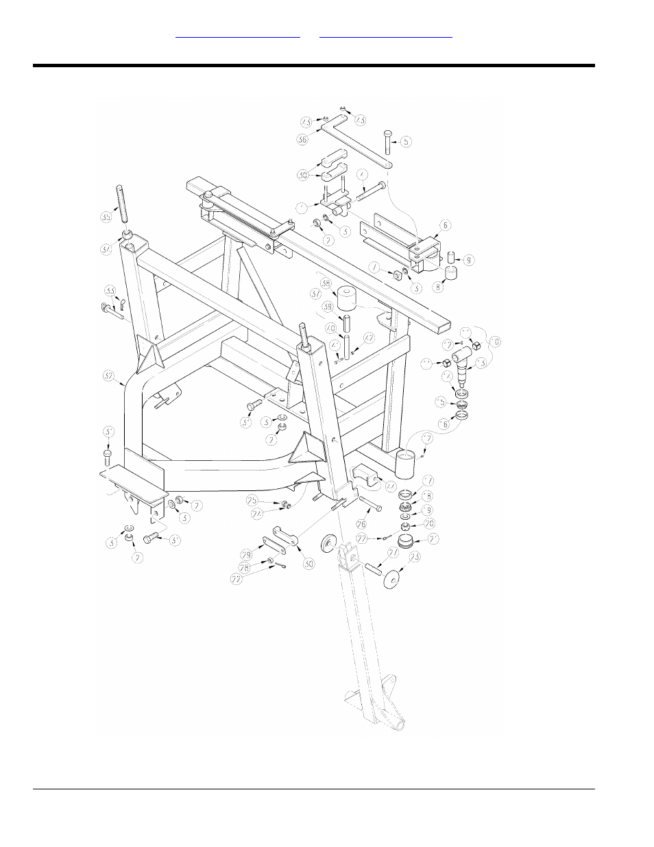 Mainframe & slide assembly | Great Plains 2SBM30 Parts Manual User Manual | Page 14 / 102