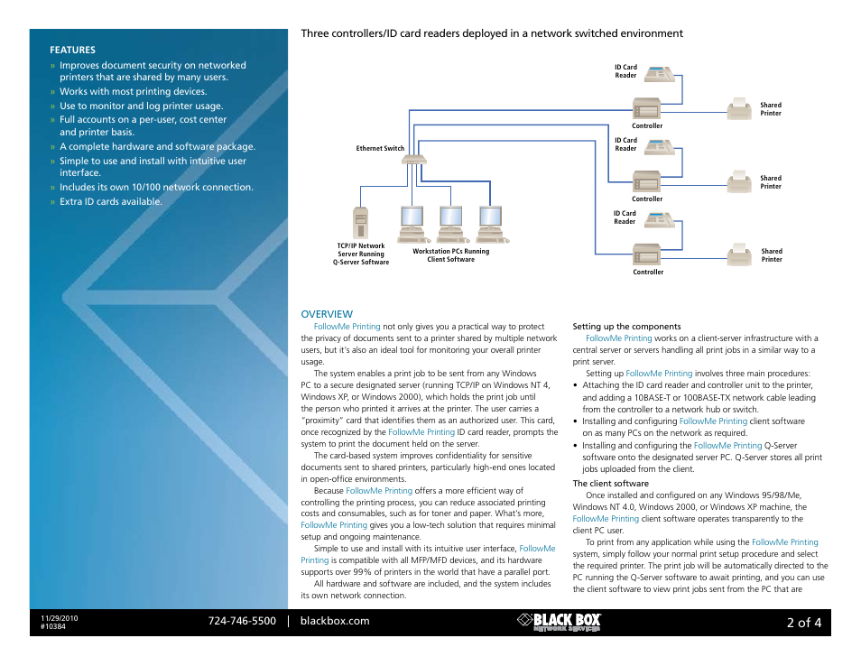 Black box, 2 of 4 | Black Box #10384 User Manual | Page 2 / 4