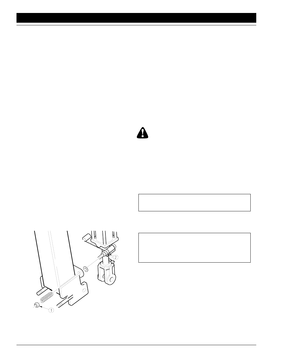 Bleeding hydraulic systems, Bleeding tongue cylinder, Caution | Great Plains CP1000 Operator Manual User Manual | Page 14 / 46