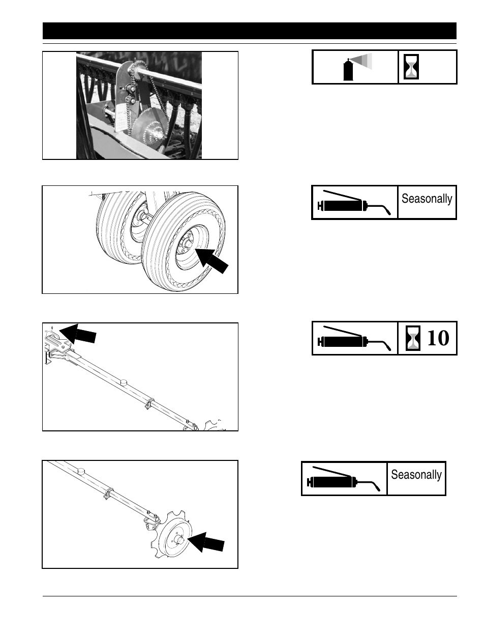 Seasonally | Great Plains CP1000 Operator Manual User Manual | Page 39 / 46