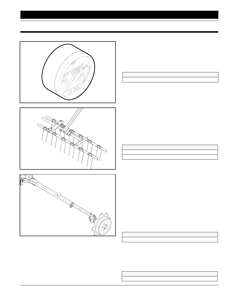 Harrow attachment markers mud guard, Markers, Mud guard | Harrow attachment, Acremeter, Options | Great Plains CP1000 Operator Manual User Manual | Page 41 / 46