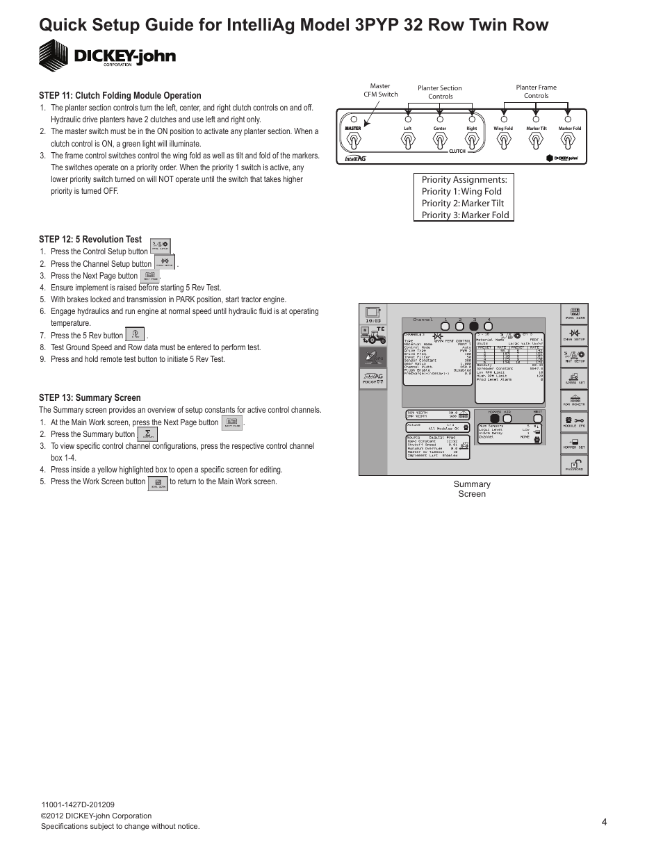 Great Plains 3PYP-32TR30 32 Twin Row 30-Inch Quick Start User Manual | Page 4 / 5