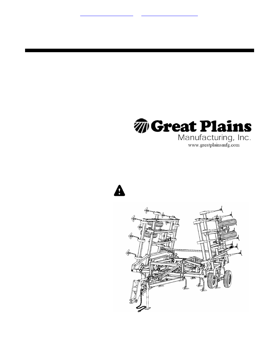 Great Plains 6328 Series VII Field Cultivator-Rigid Hitch Parts Manual User Manual | 88 pages