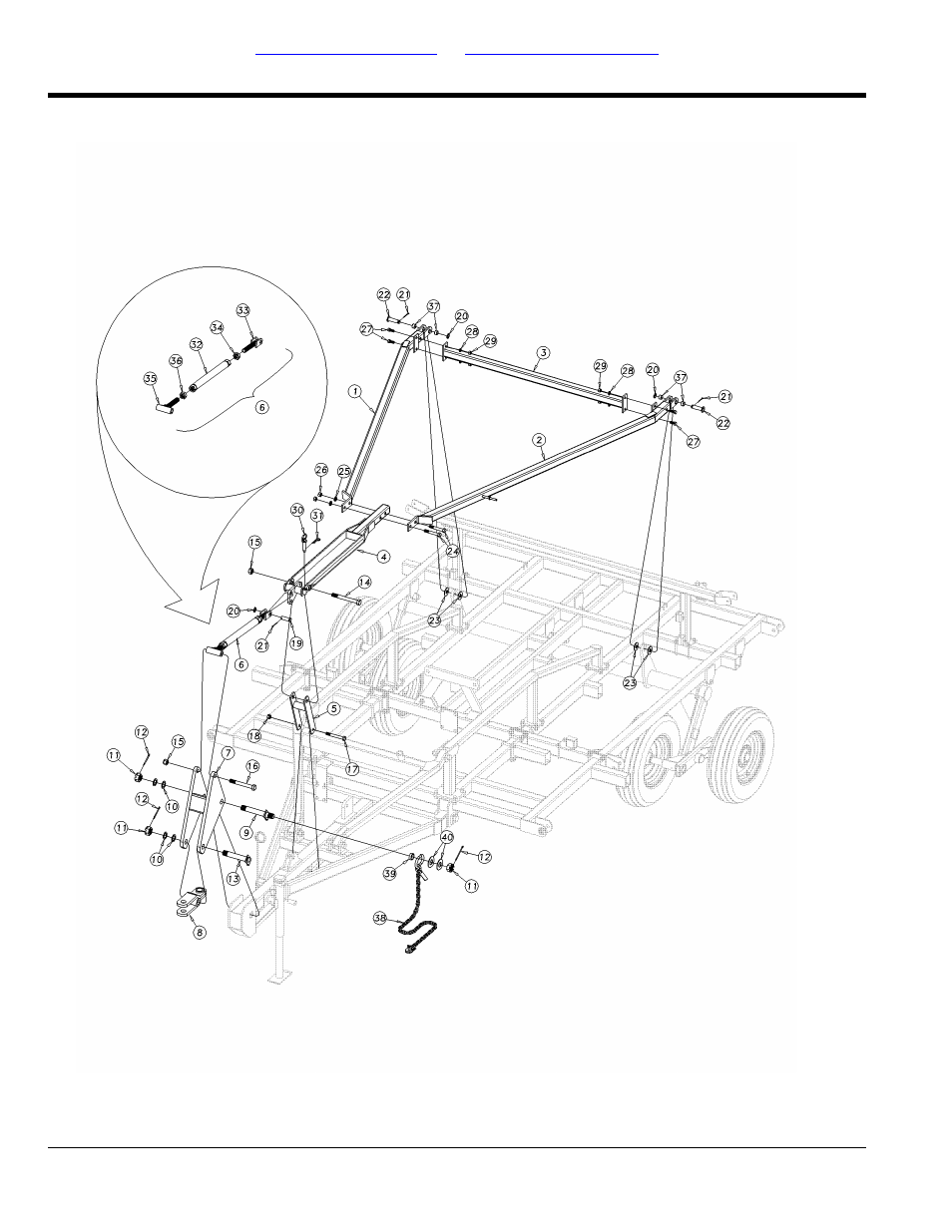 Rigid hitch self level assembly | Great Plains 6328 Series VII Field Cultivator-Rigid Hitch Parts Manual User Manual | Page 12 / 88