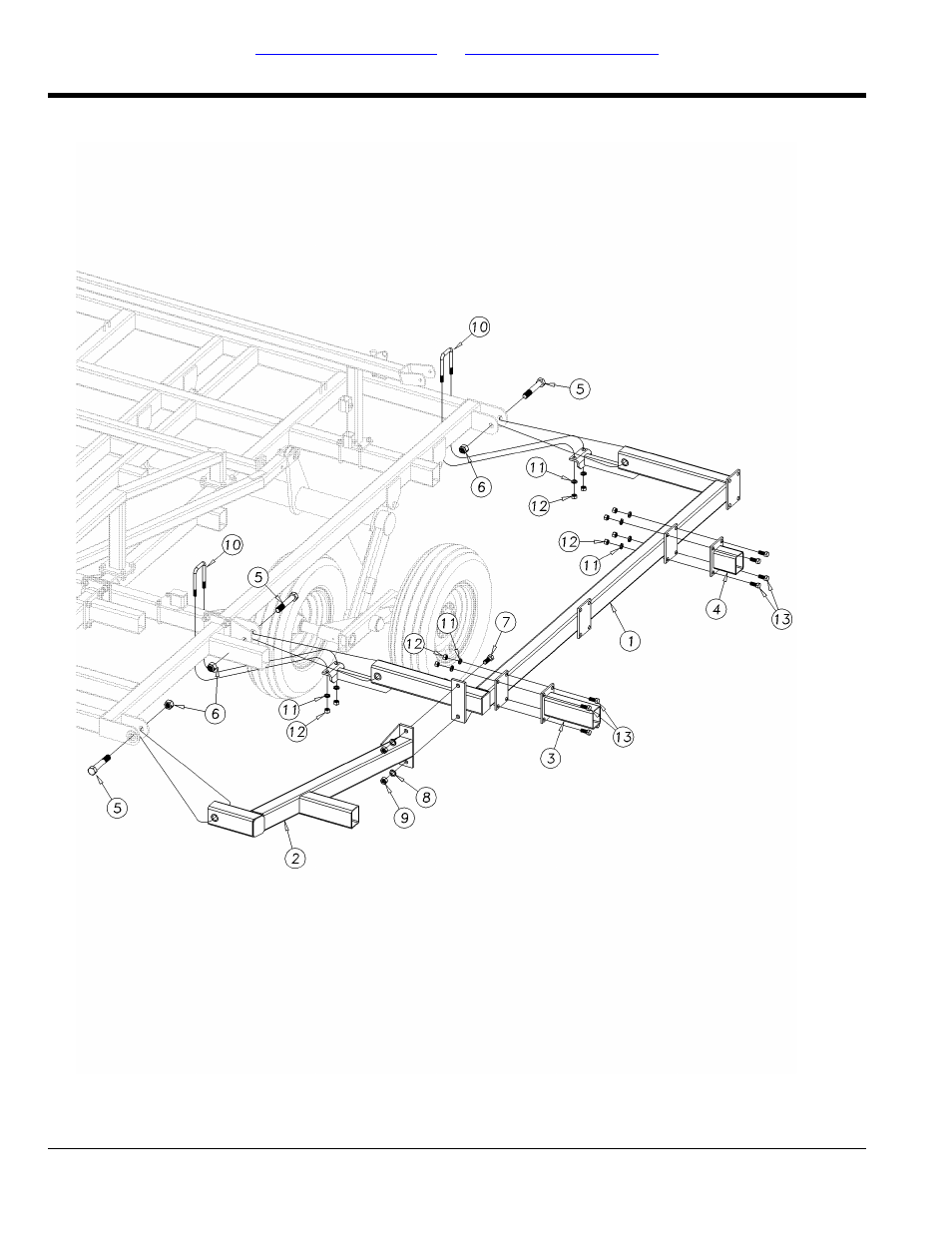 6113-6116 bolt on wing assembly | Great Plains 6328 Series VII Field Cultivator-Rigid Hitch Parts Manual User Manual | Page 14 / 88