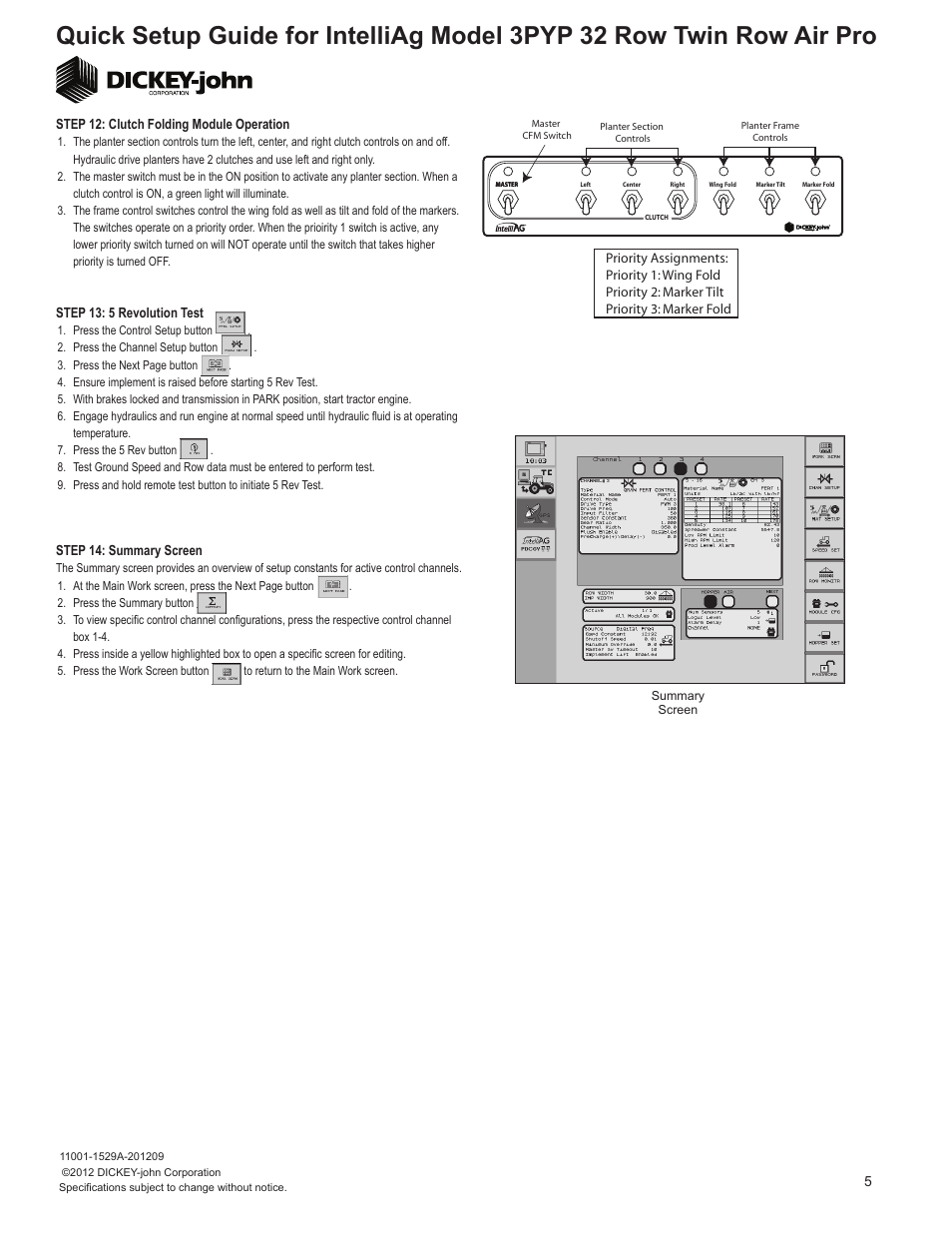 Great Plains 3PYPA-32TR30 32 Twin Row 30-Inch Quick Start User Manual | Page 5 / 6