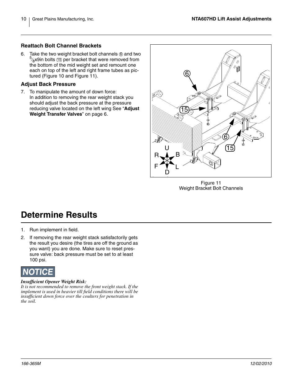 Determine results, Igure 11 | Great Plains NTA607HD Operator Manual User Manual | Page 10 / 12