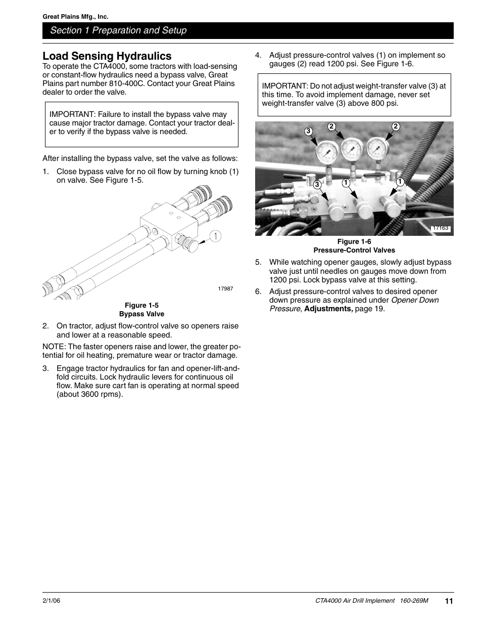 Load sensing hydraulics | Great Plains CTA4000 Operator Manual User Manual | Page 13 / 35