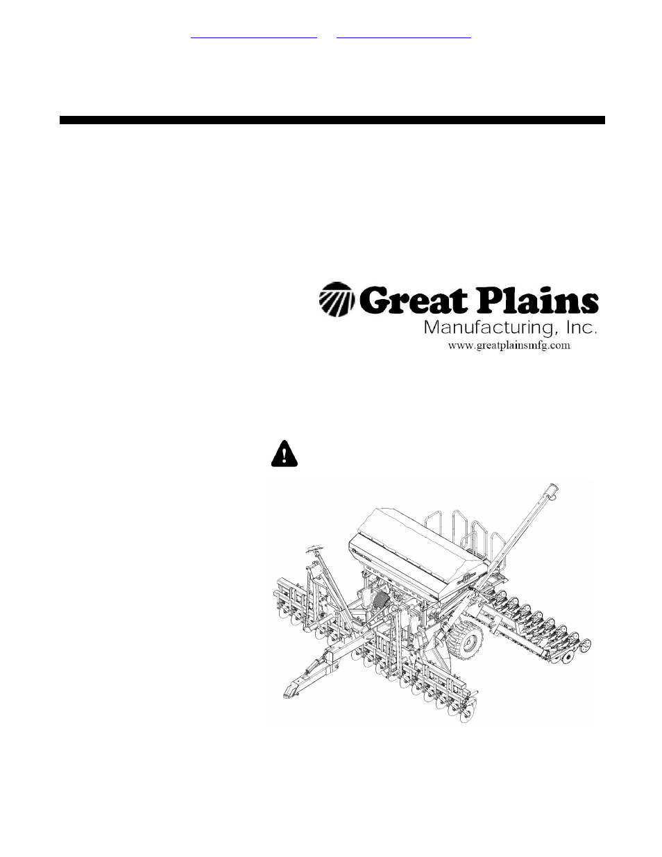 Great Plains NTA2000 Parts Manual User Manual | 124 pages