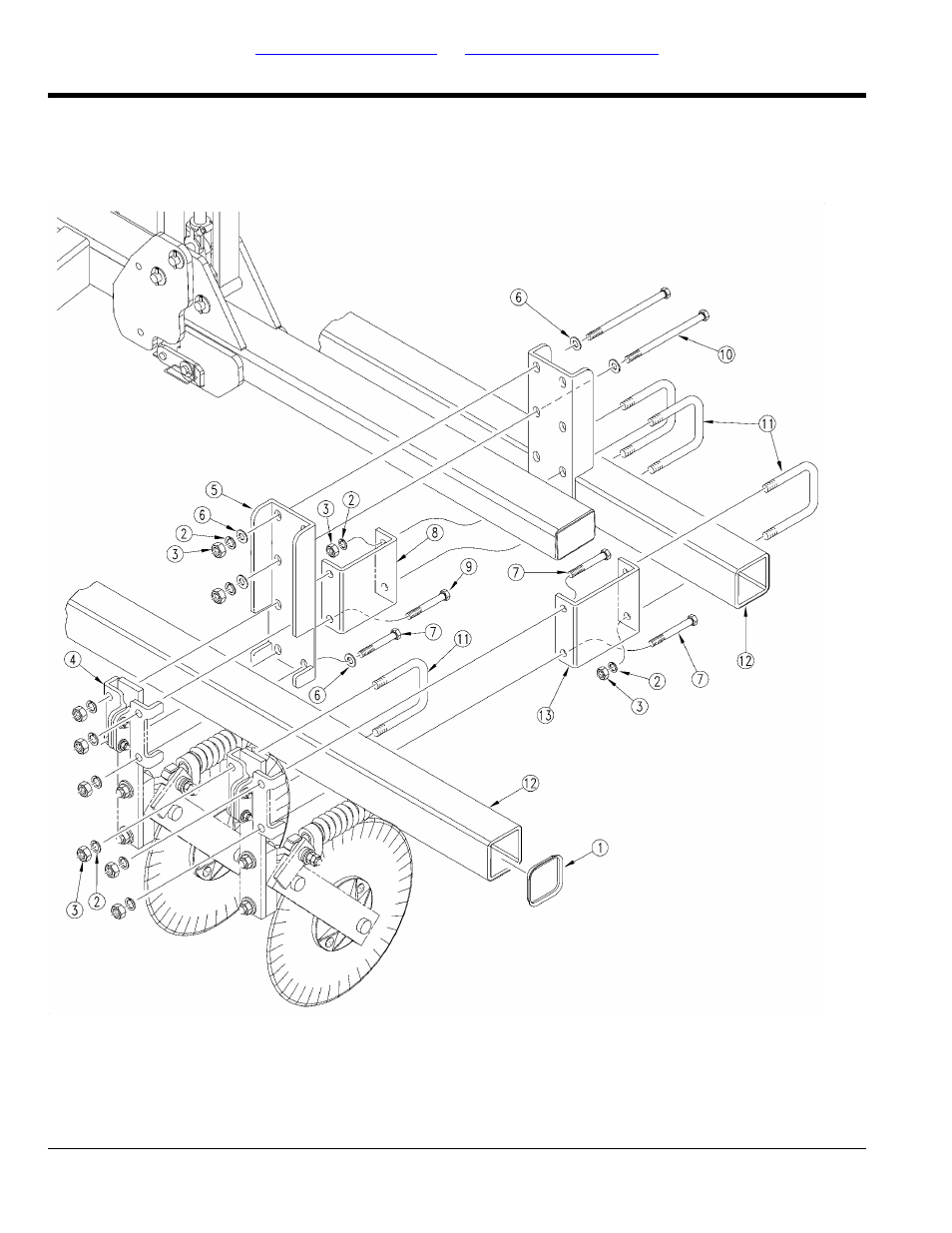 Coulter toolbar | Great Plains NTA2000 Parts Manual User Manual | Page 24 / 124