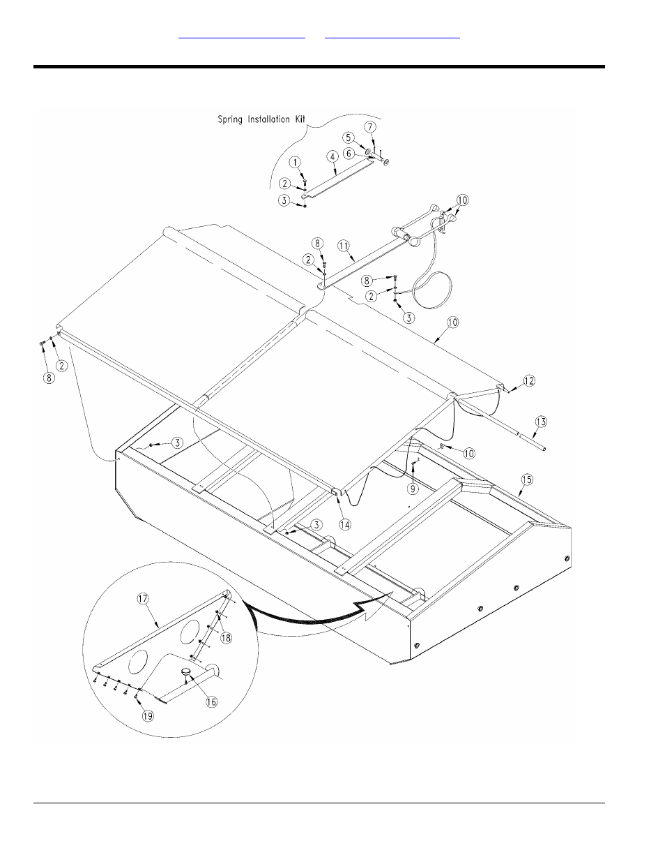 Tarped box (option) | Great Plains NTA2000 Parts Manual User Manual | Page 36 / 124