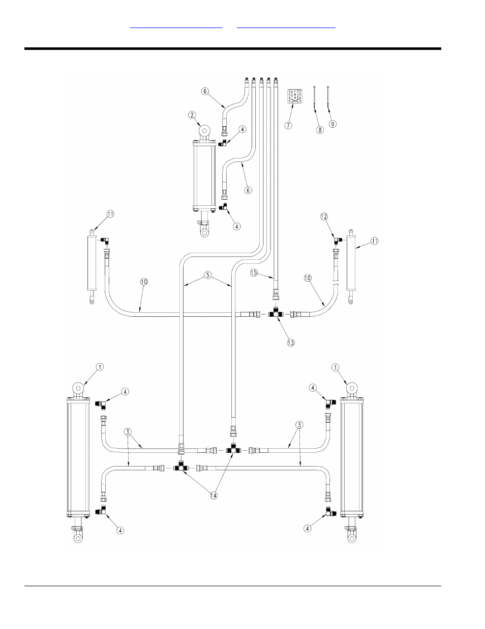 Hydraulics, Transport and tongue hydraulics | Great Plains NTA2000 Parts Manual User Manual | Page 74 / 124
