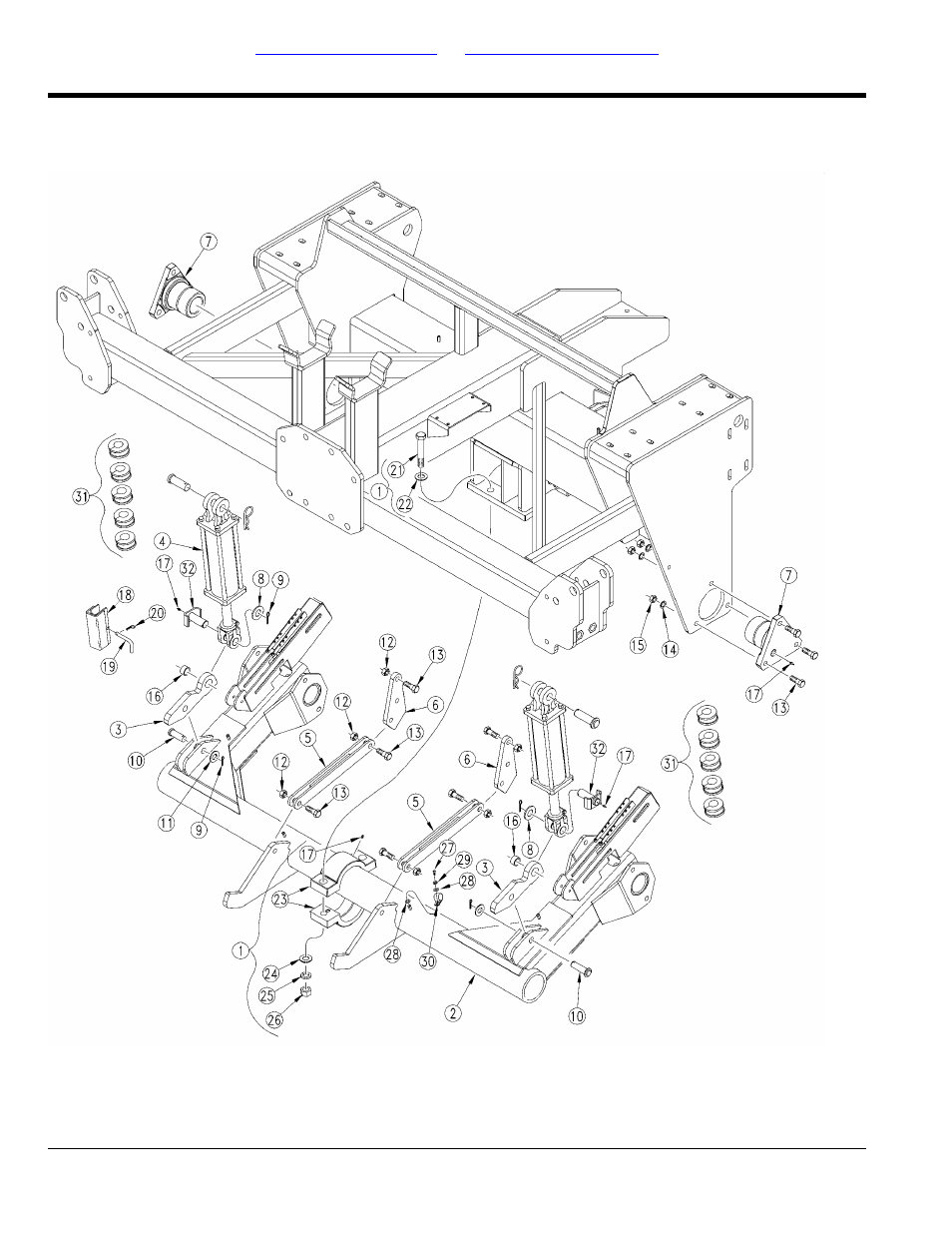 Axle to frame, Table of contents part number index axle to frame | Great Plains NTA2000 Parts Manual User Manual | Page 8 / 124