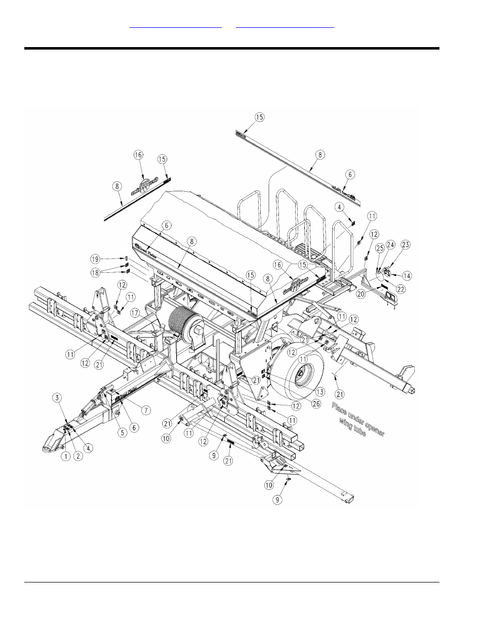 Decals, Table of contents part number index decals | Great Plains NTA2000 Parts Manual User Manual | Page 86 / 124