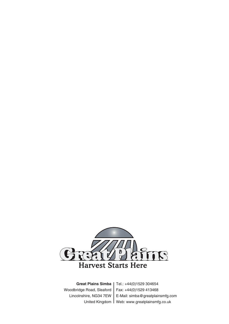 Great Plains TL350 Operator Manual User Manual | Page 32 / 32