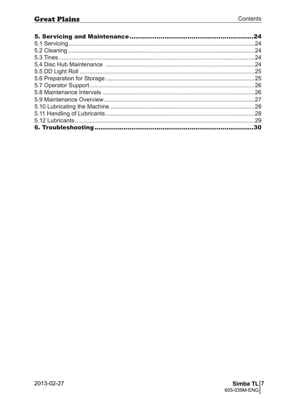 Great Plains TL350 Operator Manual User Manual | Page 7 / 32