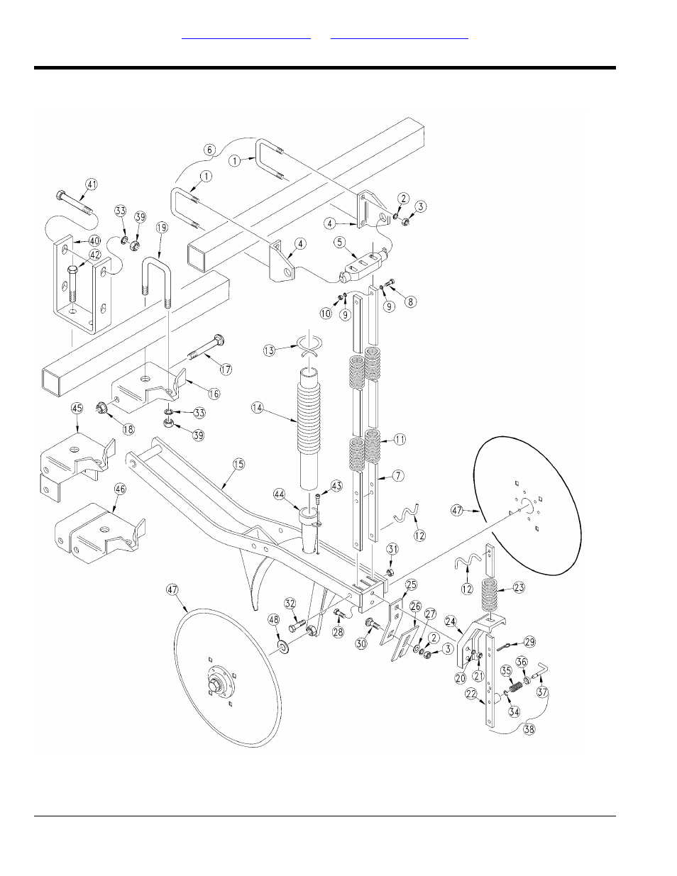 Double disk opener (1983) | Great Plains 3PD30 Parts Manual User Manual | Page 100 / 194