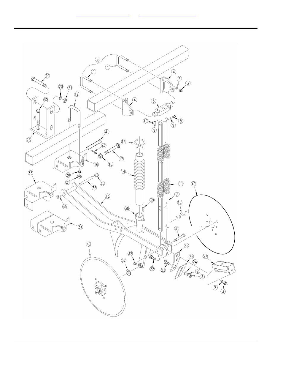 Double disk opener (1984) | Great Plains 3PD30 Parts Manual User Manual | Page 104 / 194