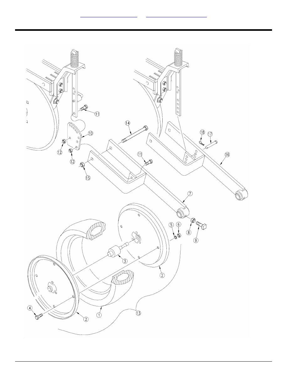 2" x 13" single press wheel (1983 and earlier) | Great Plains 3PD30 Parts Manual User Manual | Page 120 / 194