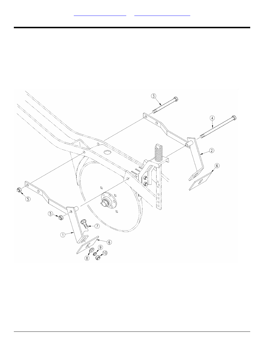 Outside double disk scraper (1981) (option) | Great Plains 3PD30 Parts Manual User Manual | Page 136 / 194