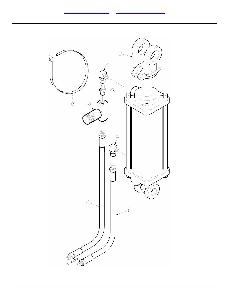 Flat fold single marker hydraulics | Great Plains 3PD30 Parts Manual User Manual | Page 154 / 194