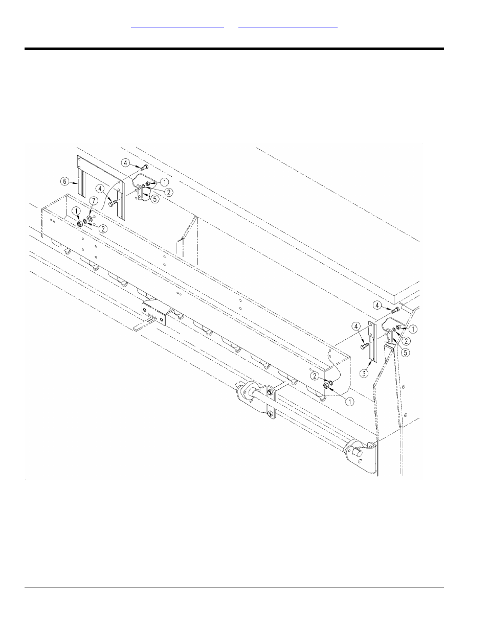 Small seeds box mount (1983 <-> 1990) (option) | Great Plains 3PD30 Parts Manual User Manual | Page 18 / 194