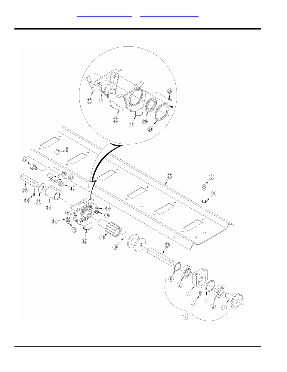 3pd15 feeder cup channel (1983 <->1990) | Great Plains 3PD30 Parts Manual User Manual | Page 34 / 194