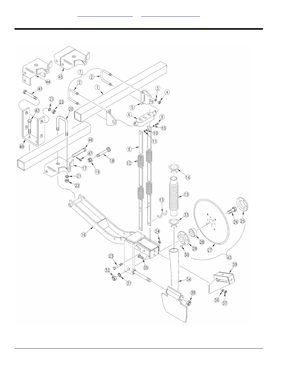 Single disk opener (1984) | Great Plains 3PD30 Parts Manual User Manual | Page 94 / 194