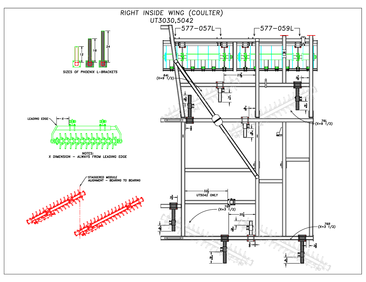 Great Plains UT3030 Coulter Assembly Instructions User Manual | Page 7 / 8