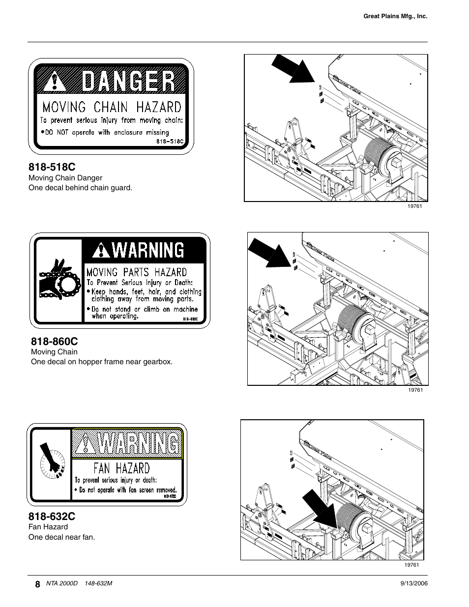 860c, 518c, 632c | Great Plains NTA2000D Operator Manual User Manual | Page 10 / 81