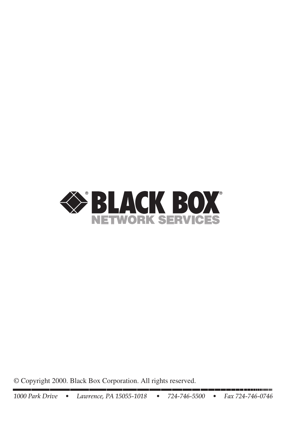 Black Box IC171C User Manual | Page 30 / 30