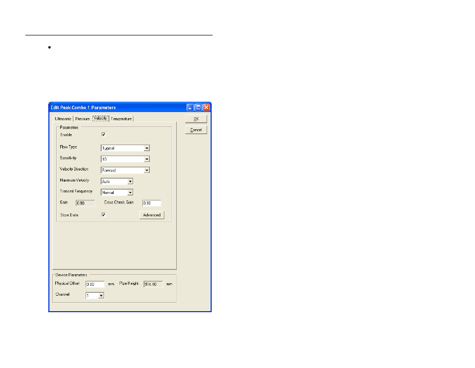 Velocity tab | ADS Environmental Services IETG FlowHawk QR 775012 A4 User Manual | Page 205 / 399
