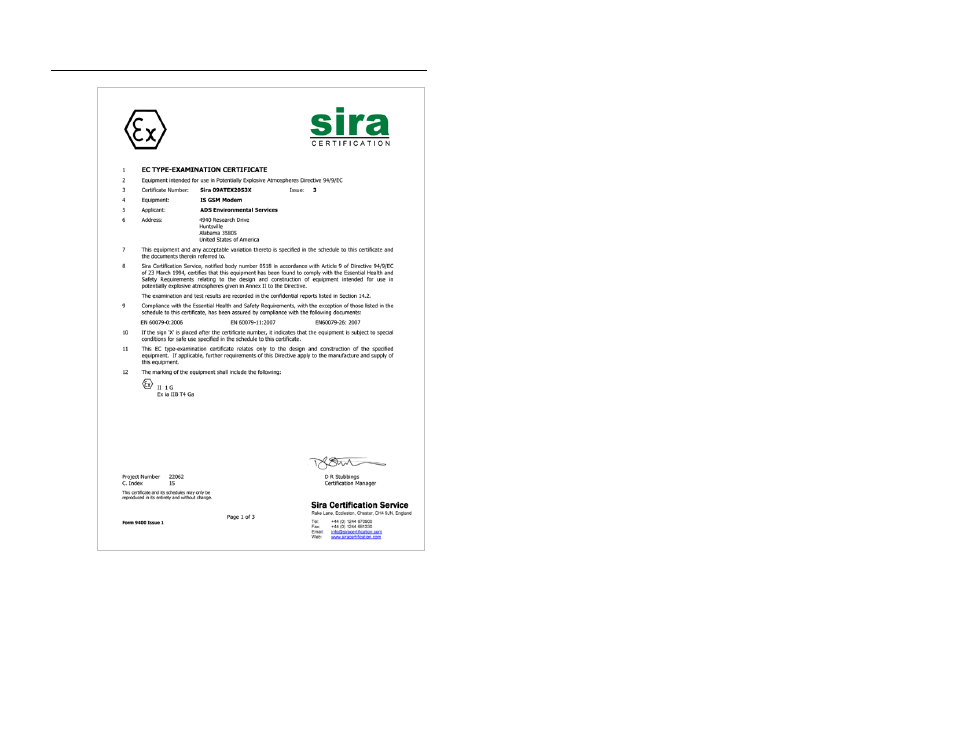 ADS Environmental Services IETG FlowHawk QR 775012 A4 User Manual | Page 25 / 399
