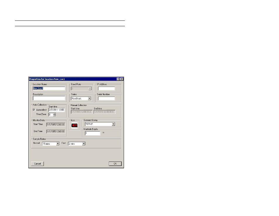 Creating a monitor location | ADS Environmental Services FlowShark QR 775002 A4 User Manual | Page 131 / 266