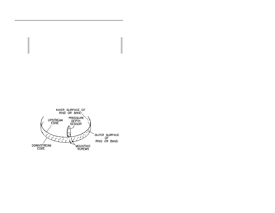 Mounting the pressure depth sensor | ADS Environmental Services FlowShark QR 775002 A4 User Manual | Page 54 / 266