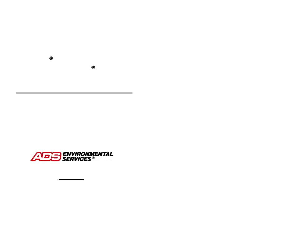 ADS Environmental Services FlowShark QR 775003 A2 User Manual | 236 pages