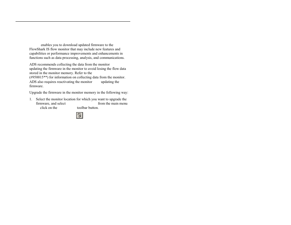 Upgrading the monitor firmware | ADS Environmental Services FlowShark QR 775003 A2 User Manual | Page 171 / 236