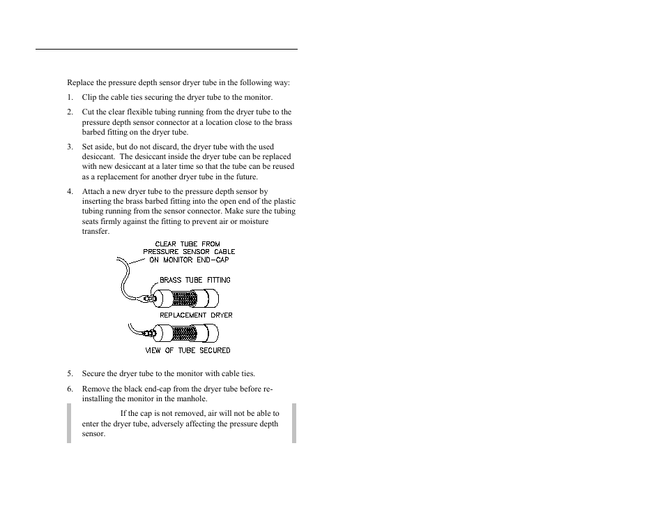 Replacing the dryer tube | ADS Environmental Services FlowShark QR 775003 A2 User Manual | Page 197 / 236