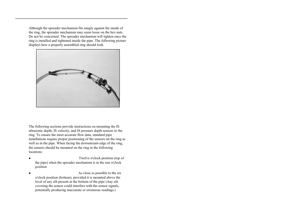Mounting the sensors to the ring | ADS Environmental Services FlowShark QR 775003 A2 User Manual | Page 74 / 236