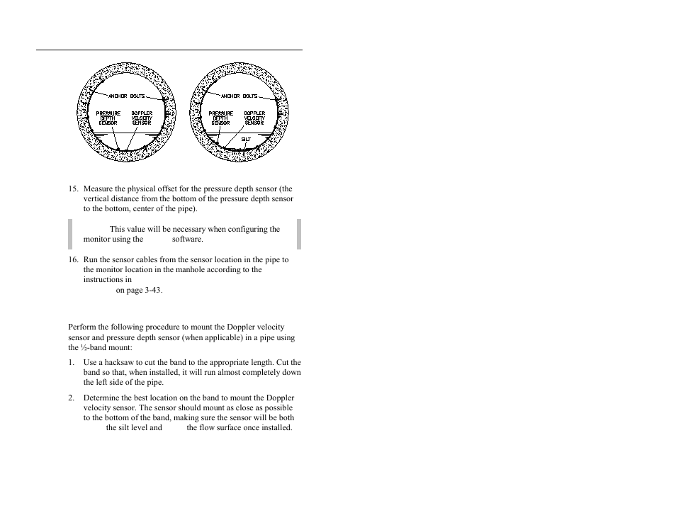 Band mount | ADS Environmental Services FlowShark QR 775003 A2 User Manual | Page 95 / 236