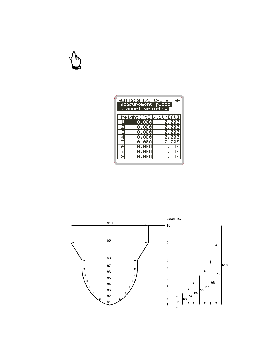 Channel dimensions | ADS Environmental Services FlowShark Pulse QR 775004 A1 User Manual | Page 106 / 186