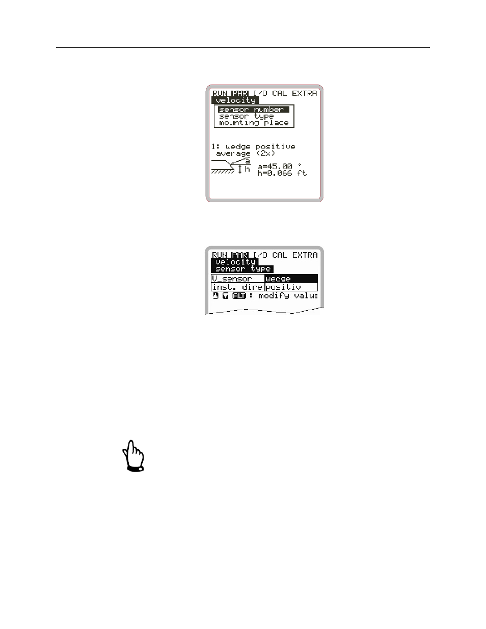 Sensor type, Mounting place | ADS Environmental Services FlowShark Pulse QR 775004 A1 User Manual | Page 116 / 186