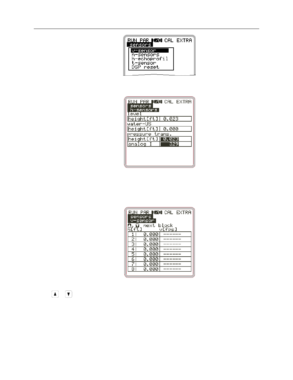V-sensor | ADS Environmental Services FlowShark Pulse QR 775004 A1 User Manual | Page 151 / 186