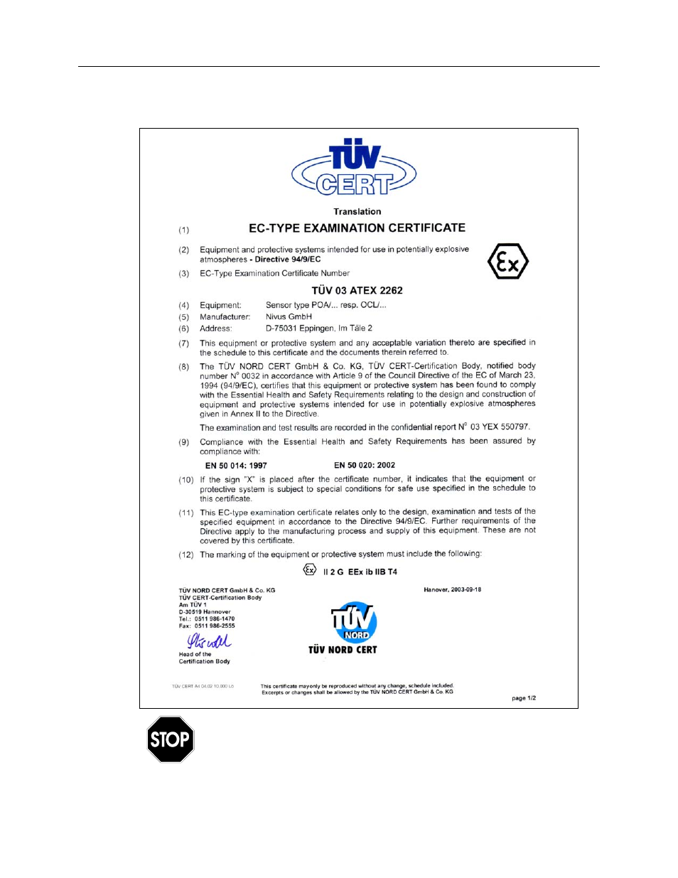 Ex-approval sensors | ADS Environmental Services FlowShark Pulse QR 775004 A1 User Manual | Page 16 / 186