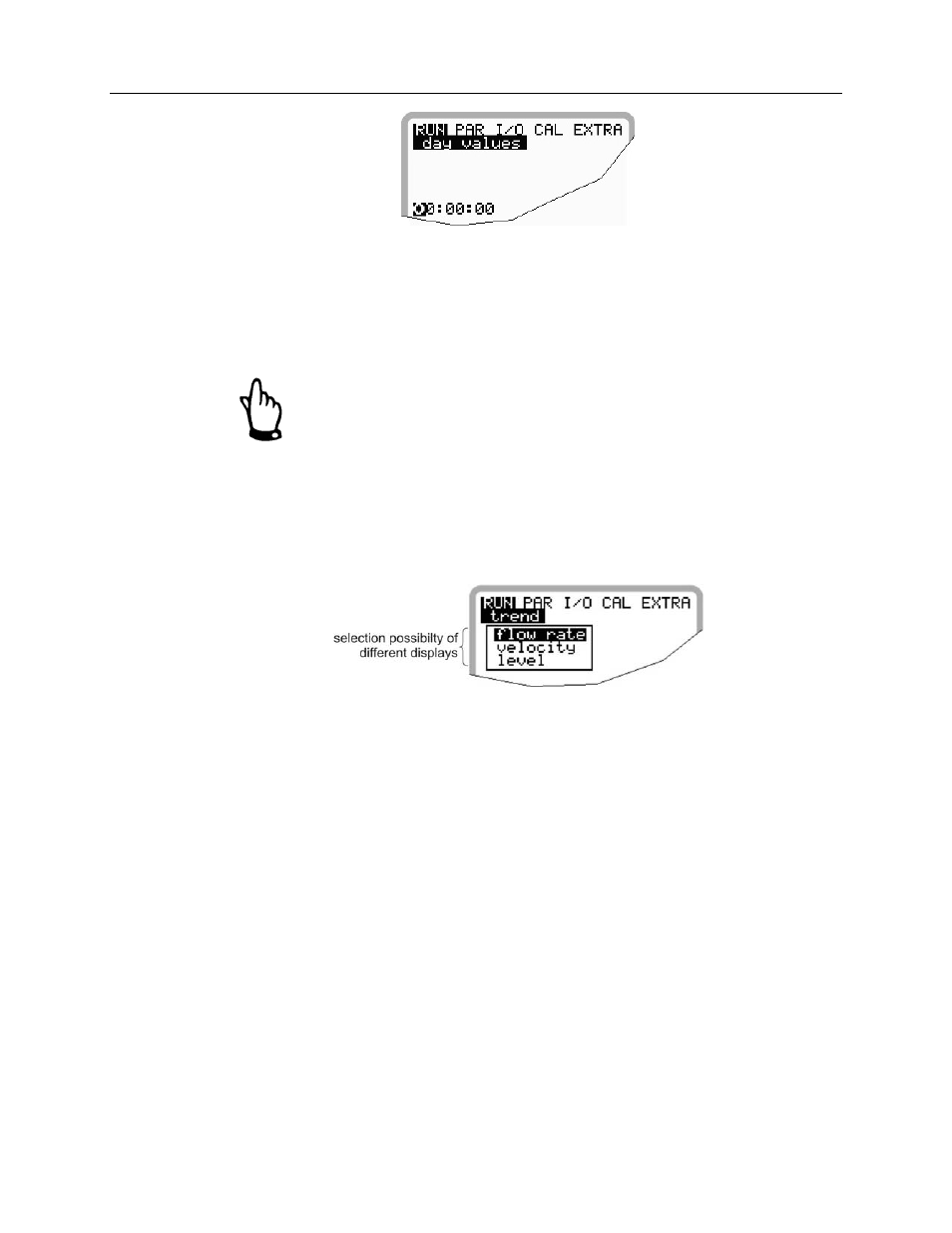 Error messages, Trend | ADS Environmental Services FlowShark Pulse QR 775004 A1 User Manual | Page 97 / 186