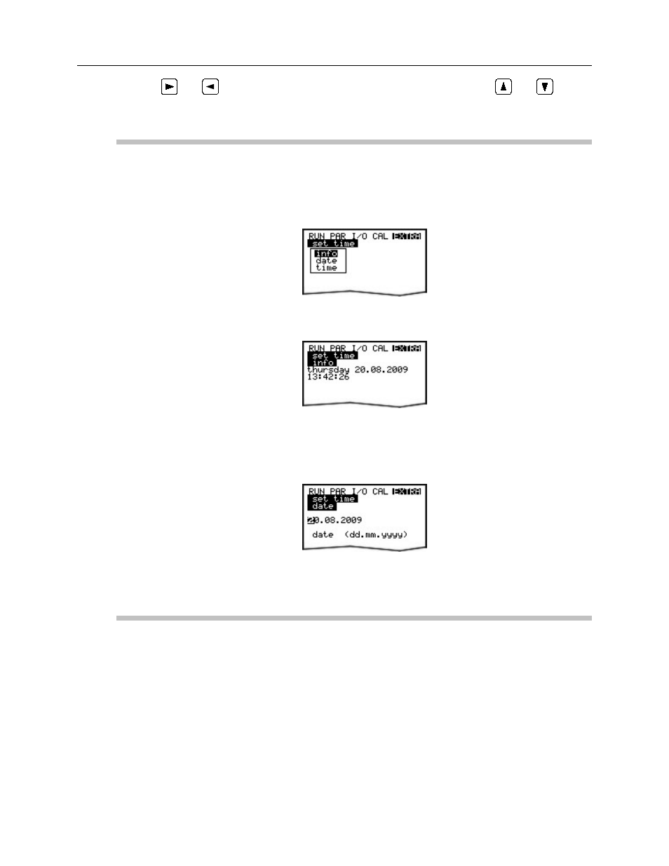 Extra: set time, Extra: set total-counter | ADS Environmental Services Portable FlowShark Pulse QR 775006 A2 User Manual | Page 114 / 209