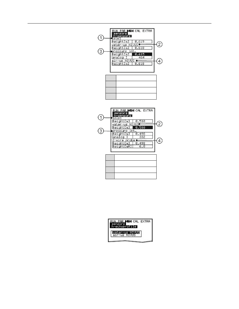 H-echo profile, Parameter settings 6-51 | ADS Environmental Services Portable FlowShark Pulse QR 775006 A2 User Manual | Page 150 / 209
