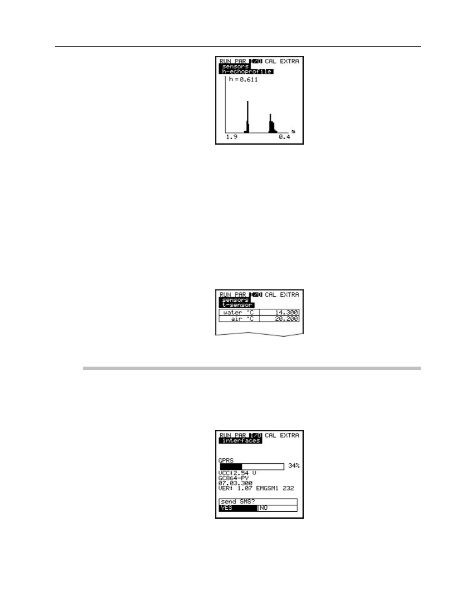 T-sensor, I/o: interfaces | ADS Environmental Services Portable FlowShark Pulse QR 775006 A2 User Manual | Page 151 / 209