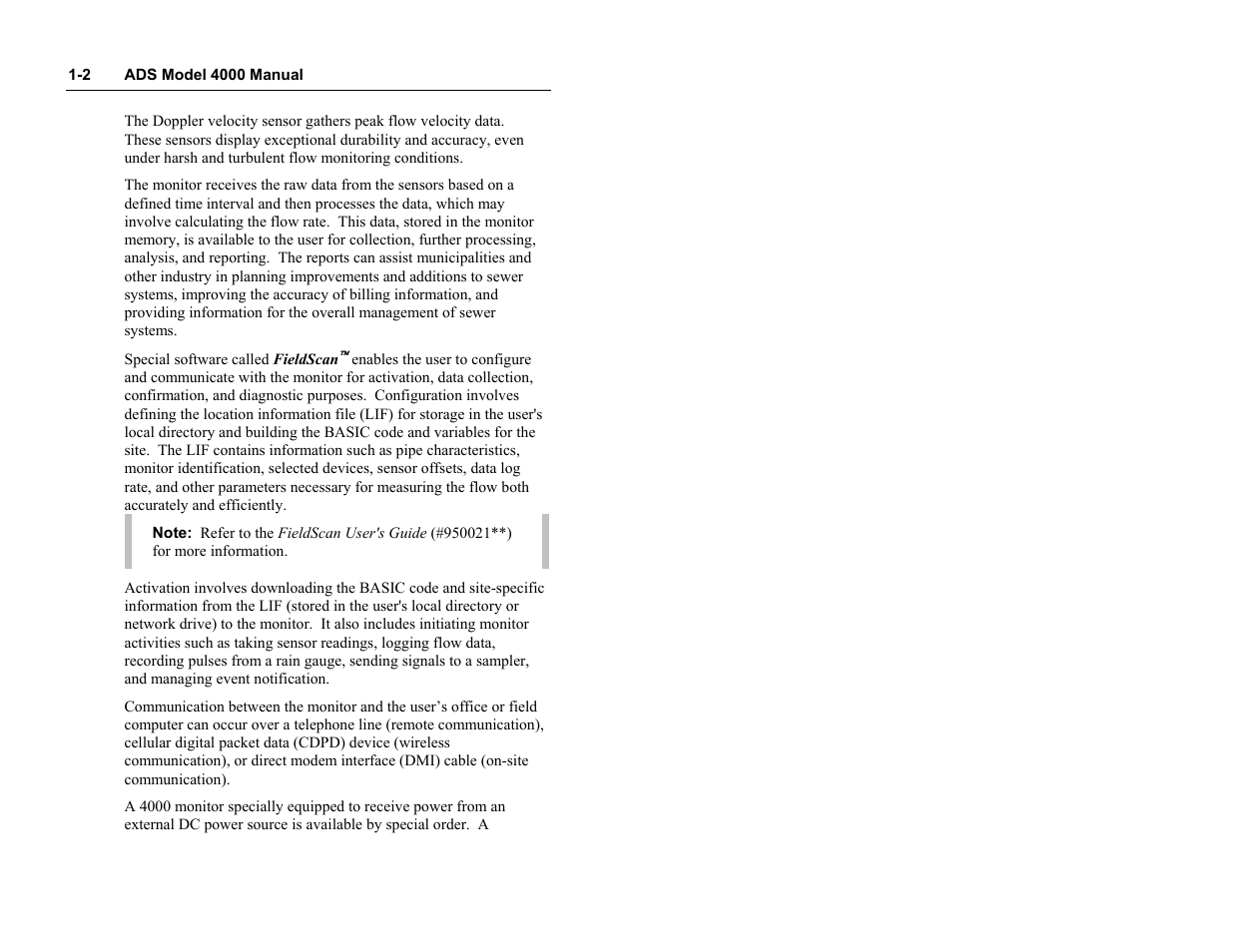 ADS Environmental Services Model 4000 530017 A0 User Manual | Page 7 / 125