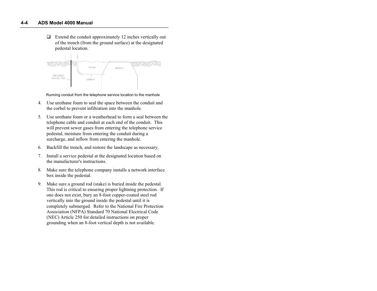 ADS Environmental Services Model 4000 530017 A0 User Manual | Page 73 / 125